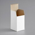Lavex 4'' x 4'' x 6'' White Reverse Tuck Carton, 250PK 442BOX26RTW